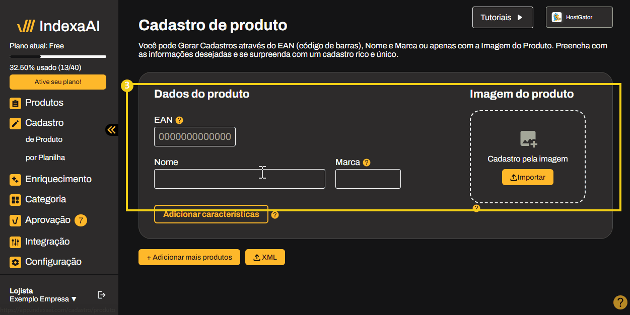 cadastrar produtos indexaAI 2.gif