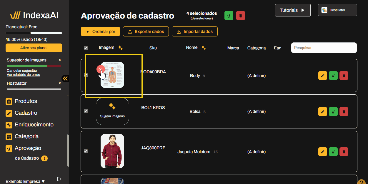 cadastrar produtos indexaAI 123.gif